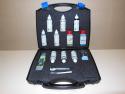Industrial water treatment kit for Alkalinity (M&P), Total Hardness, Chloride and pH meter