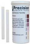 Bandelettes Chlore Libre 0-1000mg/l (Tube de 100) 0- 50 - 100 - 250 - 500 - 1000 ppm mg/l Cl2