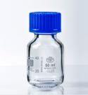 Titration Jar  50ml graduated 20/40ml with blue cap