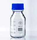 Titration Jar  250ml graduated  50/100/150/200mll with blue cap
